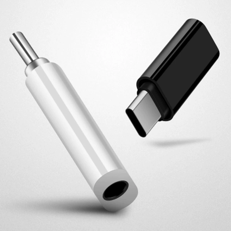 Адаптер для наушников Type-C DC3,5 мм на кабель аудиоадаптера Type-C 3,5 звуковое отверстие для TYPE-C