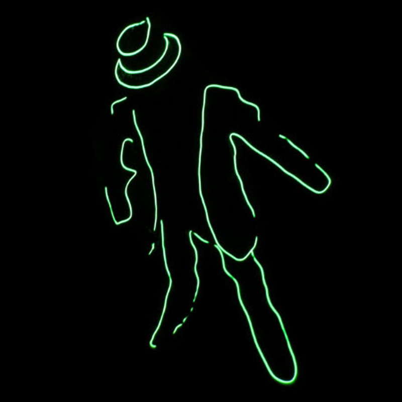 Danza fluorescente Ropa de actuación LED Estándar LED Espectáculo de talentos Escenario Ropa luminosa DJ Jazz Danza fluorescente Accesorios luminosos