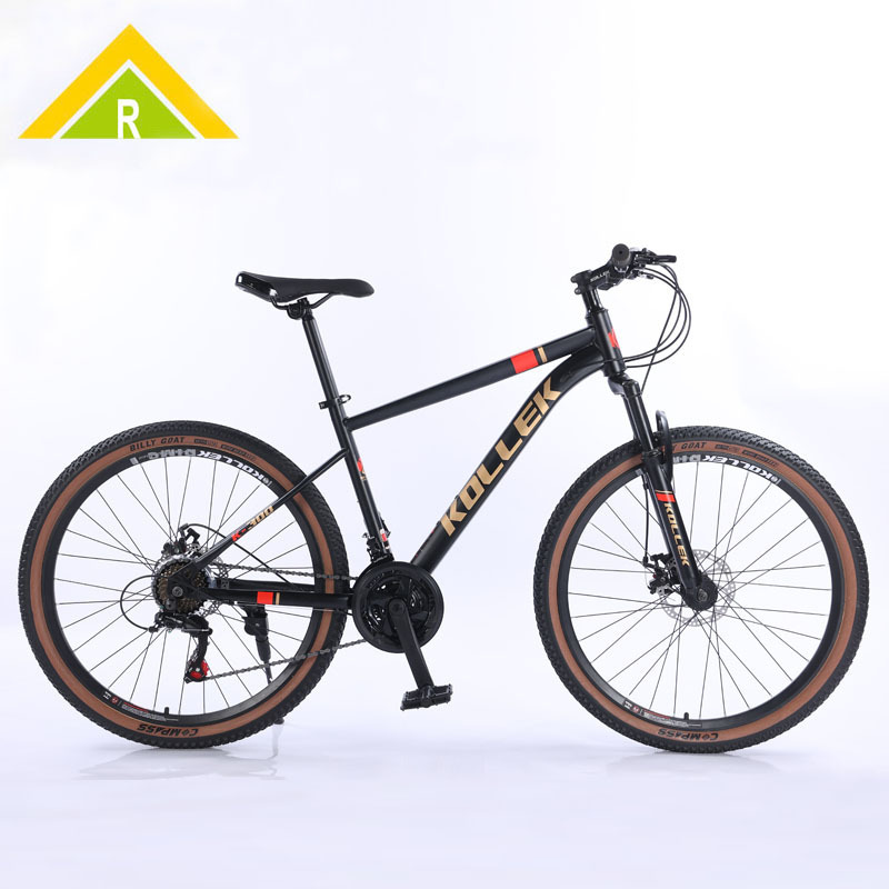 Factory wholesale KOLLEK24/26 inch mountain bike men's and women's variable speed Brown side tire cross-border Bicycle Bicycle