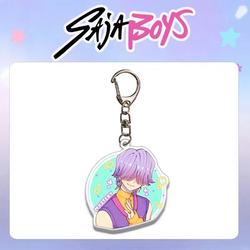 Sajaboy猎魔男团 亚克力钥匙扣  包包挂件 配件饰品 kpop明星周边|undefined