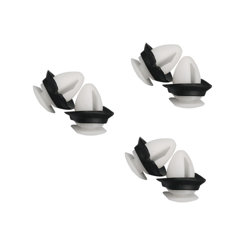 Adecuado para Fiat Peugeot accesorios del coche panel de la puerta hebilla fija de plástico de nylon hebilla decorativa al por mayor D202