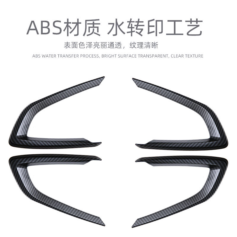 Suitable for 23-25 Models of Bmw X1/Ix1 Interior Handle Trim Strips, Door Handle Frame Interior Modification Accessories