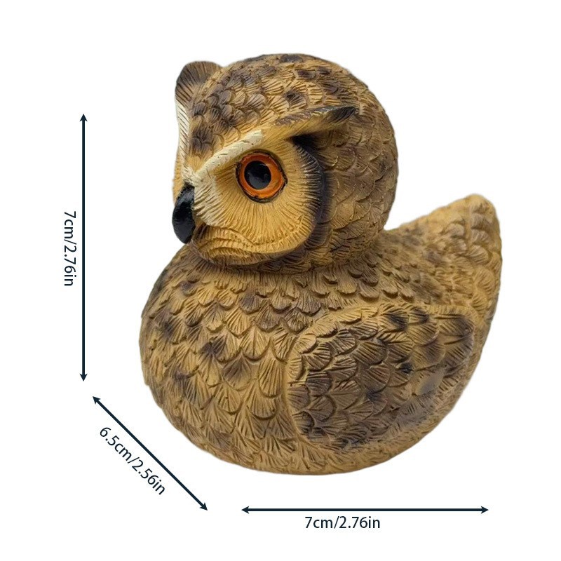 Nuevo producto transfronterizo, Pato Vegetal de Diseño Peculiar, Artesanía de Resina de Pato Vegetariano