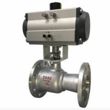 气动高温球阀不锈钢DN100排污一体式开关蒸汽切断阀Q641M