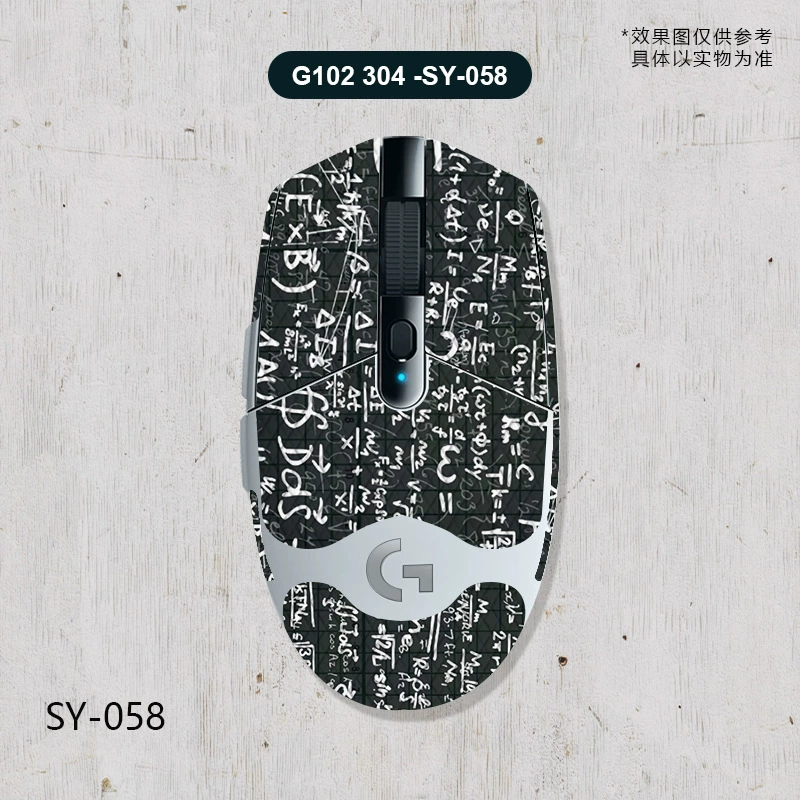 Совместимый с Logitech значок, нескользящая защитная игровая мышь, G304, защита от пота
