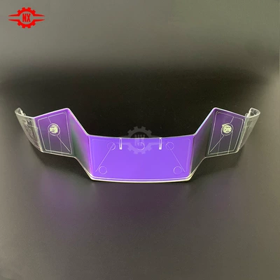ghost tail spoiler motorcycle – Dəbilqə (Kaska) aksesuarları - airflite-tail-aurora-purple