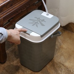 茶滓桶家庭用小茶桶茶具部品茶桶ごみ排水桶水タンク茶台廃桶