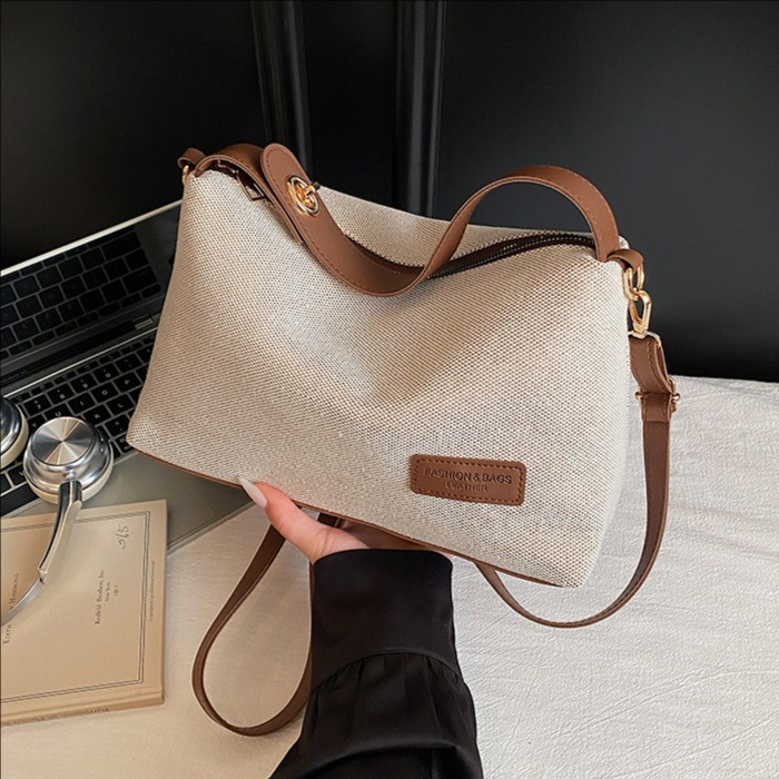 Designer-Umhängetasche für Damen (2026): Trendige Crossbody-Tasche mit großem Fassungsvermögen aus Strickstoff, ideal für den Einsatz unter dem Arm._voghion.com