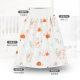Baby anti-urine diaper skirt children's absorbent cartoon printed newborn cotton diaper pad washable baby diaper pad