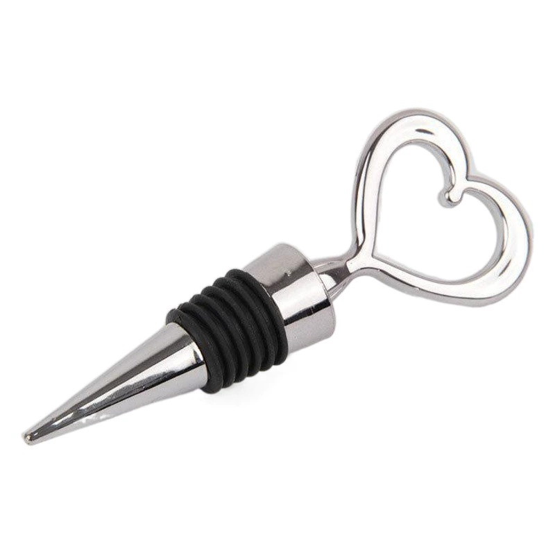 Взрывные Красного Вина Пробка Пластиковые в форме сердца Красного вина пробка шесть шелк красного вина Пробка красное вино пробка сохранение красного вина пробка