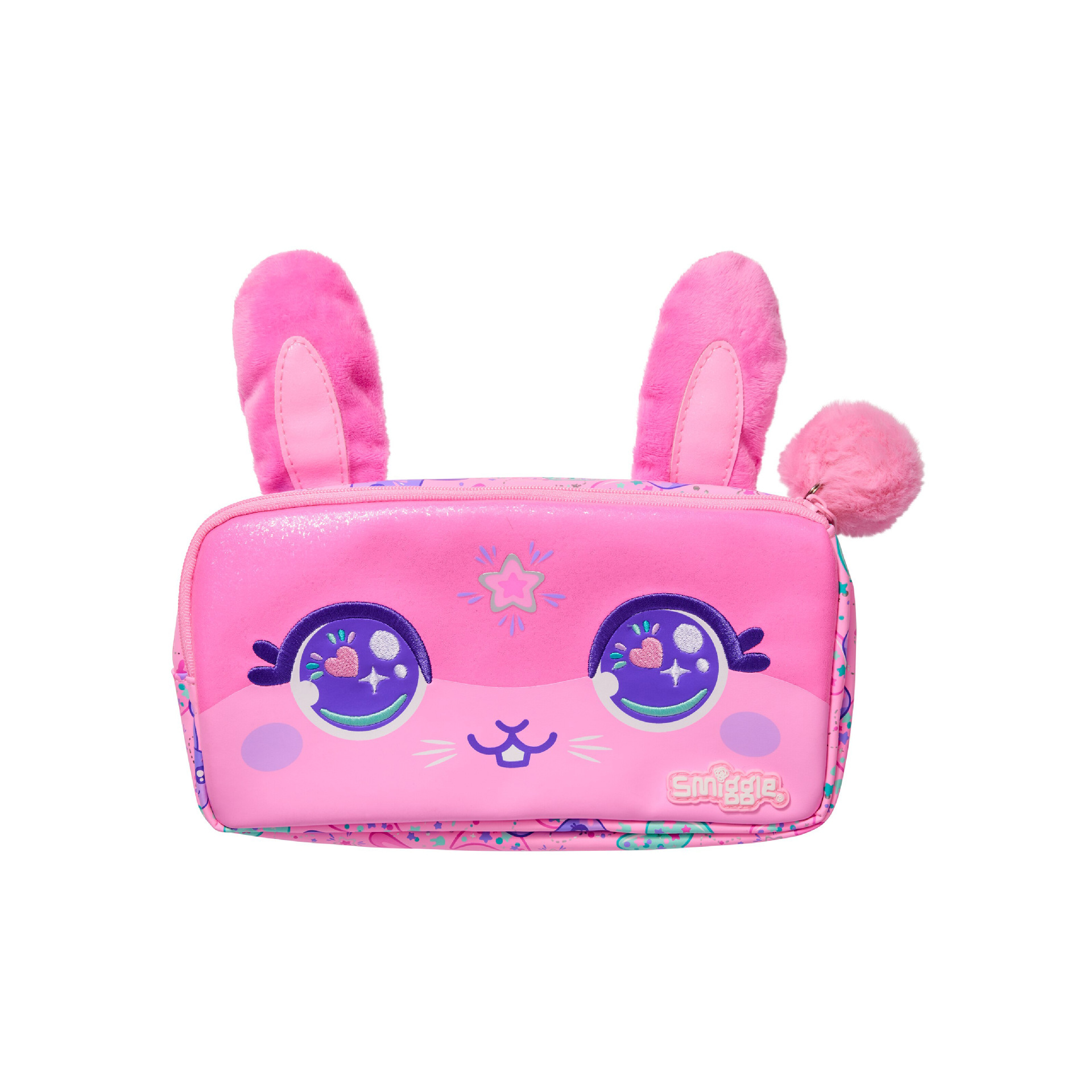 Australian smiggle estuche para bolígrafos de dibujos animados para niños bolso de papelería para estudiantes creativos plegable multifuncional