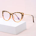 时尚猫眼眼镜潮流个性猫眼眼镜框欧美眼镜跨境防蓝光眼镜81112