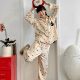 Cool Lyocell Tens Cotton Long-sleeved Pants Pajamas for Women Couple Home Clothes Short-sleeved Shorts for Men