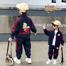 奥特曼衣服男童春装运动棒球服套装2025新款儿童春秋季帅气外套潮