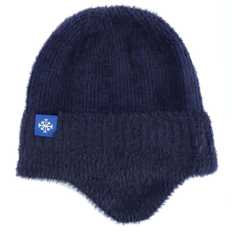 Autumn and winter knitted hats for men and women of the same style, ear protectors, thermal headgear, earmuffs, hats, cold-proof cycling pullovers._voghion.com