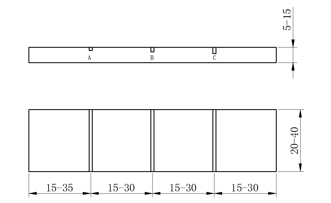 涡流检测用试块-放置式线圈零部件涡流检测标准试块NB/T47013