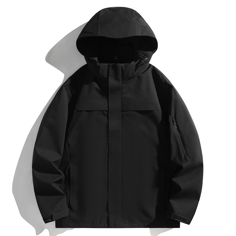 啄木鸟冲锋衣女2025新款春秋三合一可拆卸登山服户外防风保暖外套|undefined