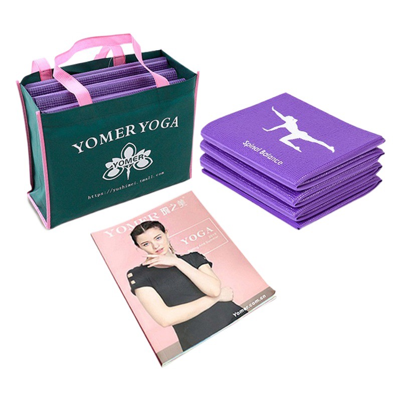 Pvc Yoga Mat Factory Portable 8mm Student Nap Mat Outdoor Fitness Non-Slip Mat Storage Thickened