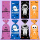 Cross Border Halloween Candy Packaging Bag Holiday Opp Flat Mouth Candy Bag Gift Bag Popcorn Cookie Packaging Bag