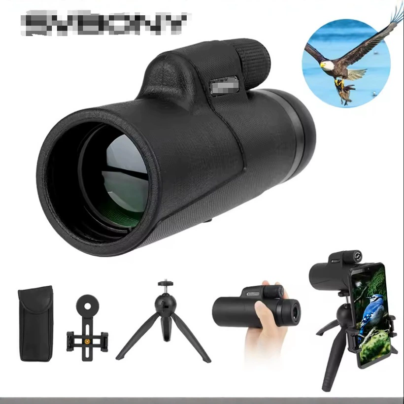 80x100 HD высокой четкости телескоп монокул большой окуляр концерт наружные очки портативные производители оптом