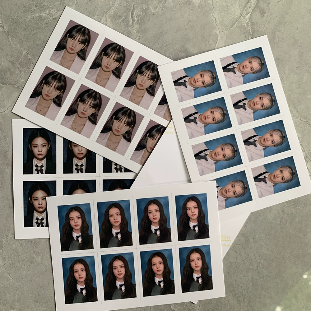 КАРАНДА однотипная фотография IDBLINK карта идентификатора ID фото