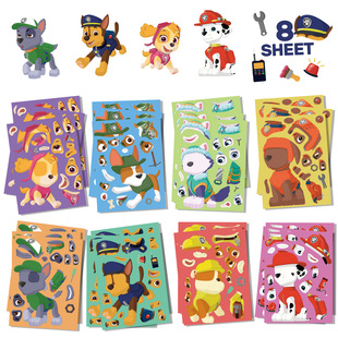 8����ͨ�ɐ۹���Make a face�N���ֹ�ˇƷ�ɷ�ˮ��ͯDIY�ֹ��N�D