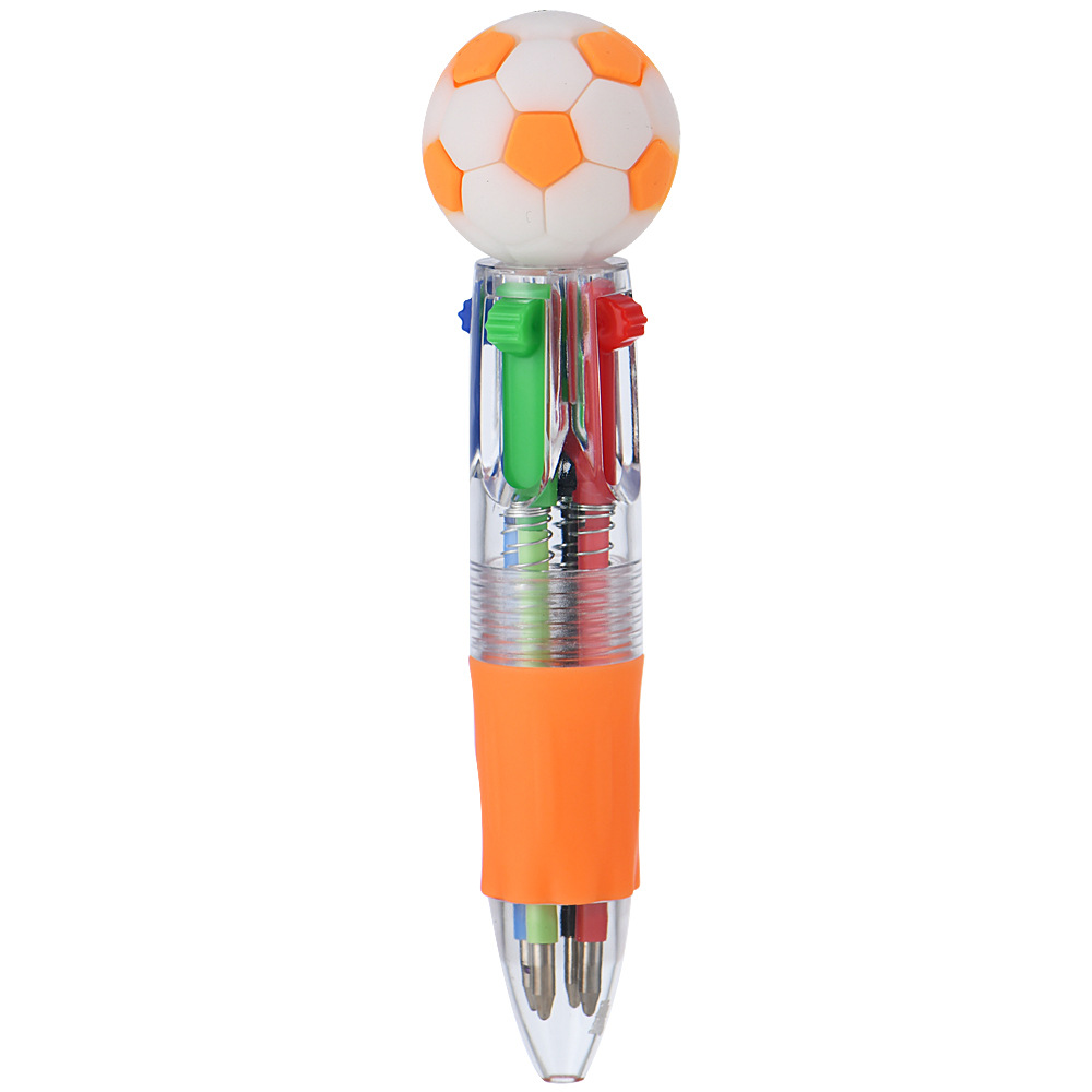 Transfronterizos para lindos bolígrafos de fútbol, baloncesto, rugby, dibujos animados multicolores mini bolígrafos cortos
