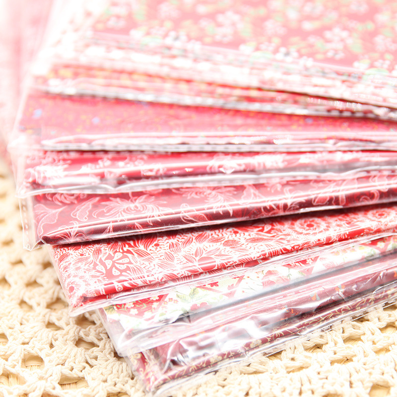 Tela de bordado hecha a mano para patchwork DIY, tela de bordado Lu, tela de bordado de moda, tela floral de algodón para punto de cruz y muñecas.