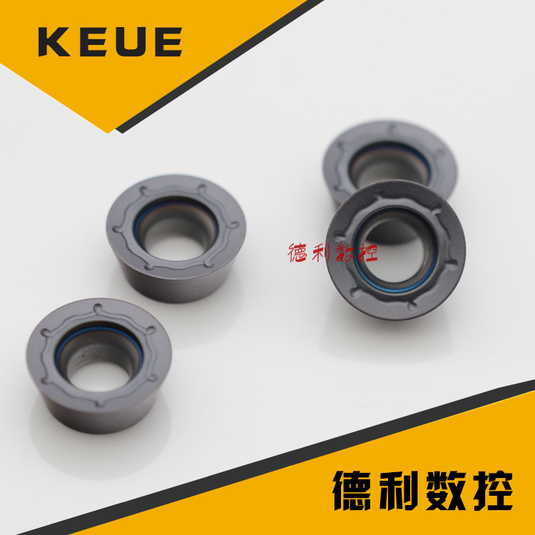 R5面铣刀刀片 RDMT10T3MO KK700 厚刀片 代替日立
