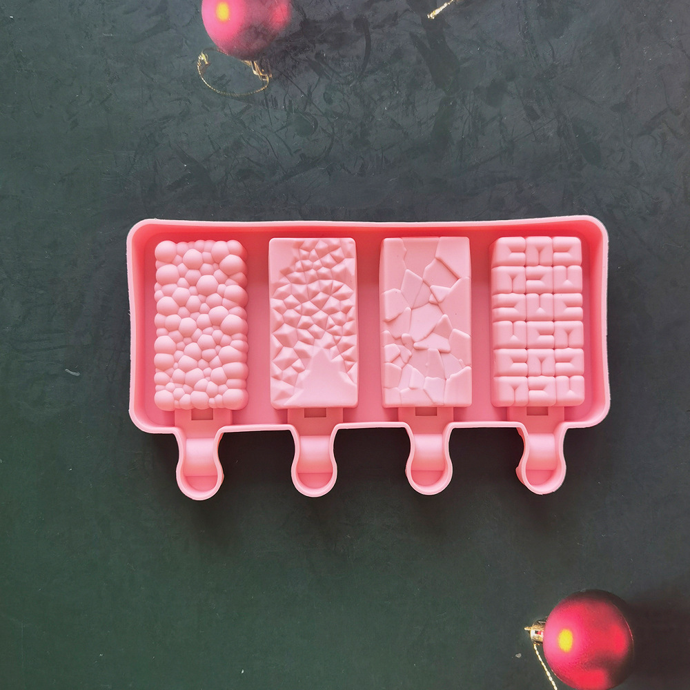 Helado de burbujas en forma de 4 227 molde de silicona pastel helado pudín molde de postre jabón para hornear utensilios