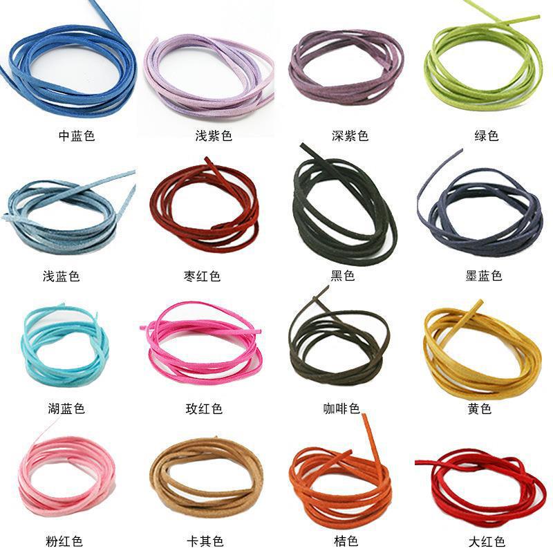 Korean Velvet Bracelet Keychain Braided Rope Leather Cord Multi-Color Options DIY Handmade Jewelry One-Piece Dropshipping Jewelry Korean Velvet Bracelet Keychain Braided Rope Leather Cord Multi-Color Options DIY Handmade Jewelry One-Piece Dropshipping Jewelry