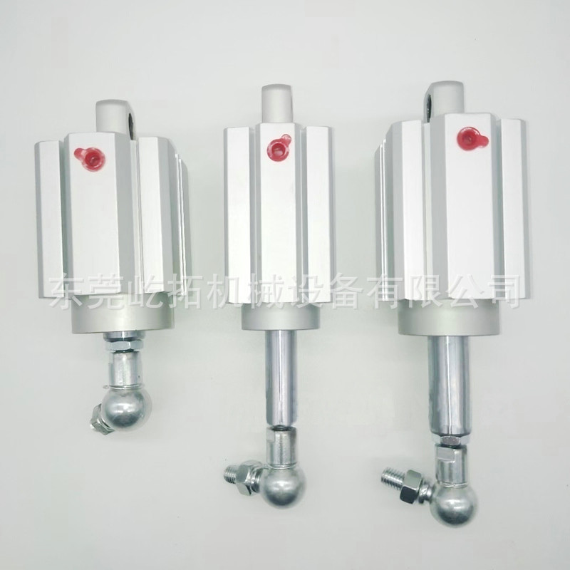 空压机加载气缸 薄型气缸LC3-C914A3-1 红五环进气阀控制气缸