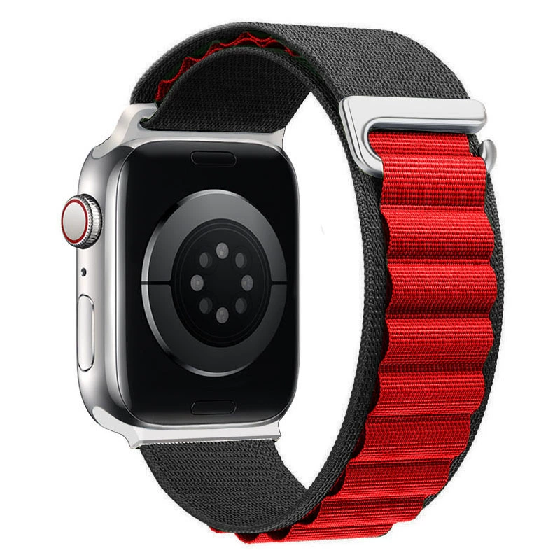 Apple, нейлоновый ремешок для часов, "Mountain cloud" чай, 49 мм