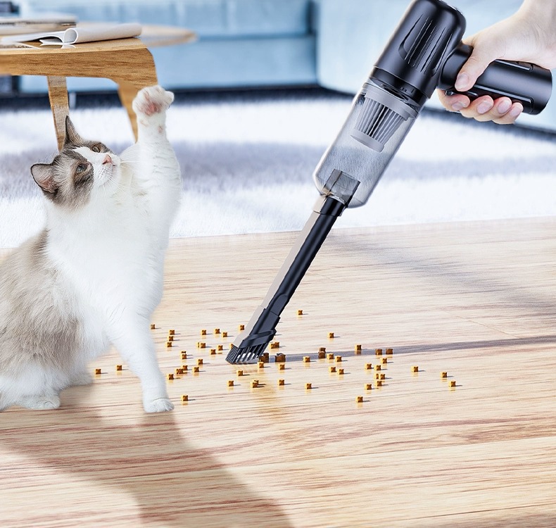 Car Vacuum Cleaner Car Wireless Charging Suction and Blowing Dual-purpose Household Small Mini Handheld Car High Power in Car