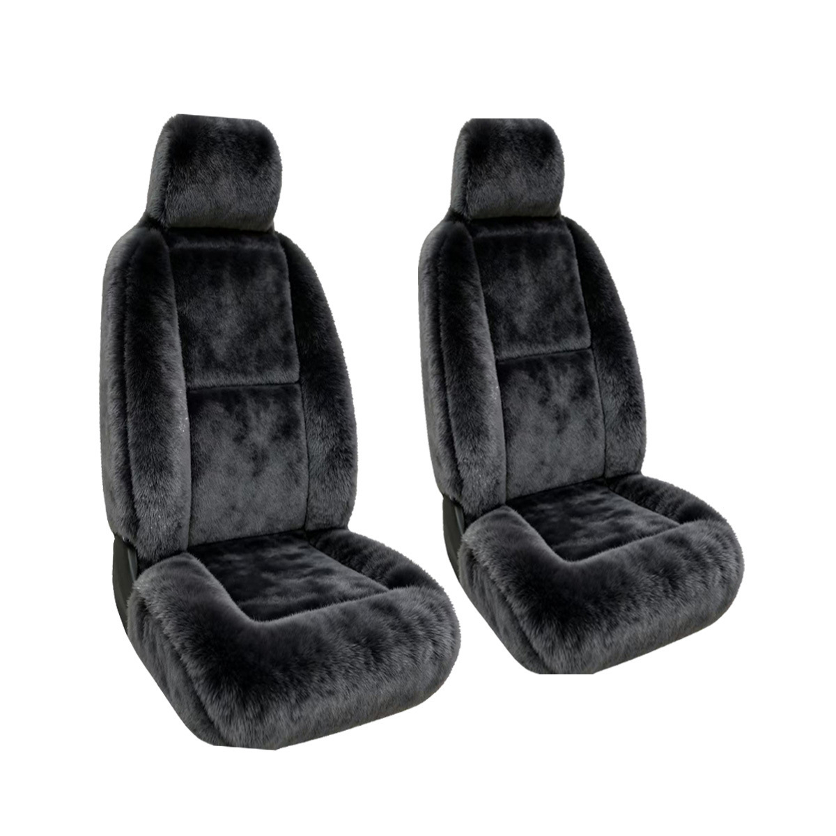 Invierno, cubierta de cojín de automóvil de terciopelo ártico, cubierta de asiento de terciopelo grueso, cubierta de asiento caliente, antideslizante y no fácil de perder cabello. image 18