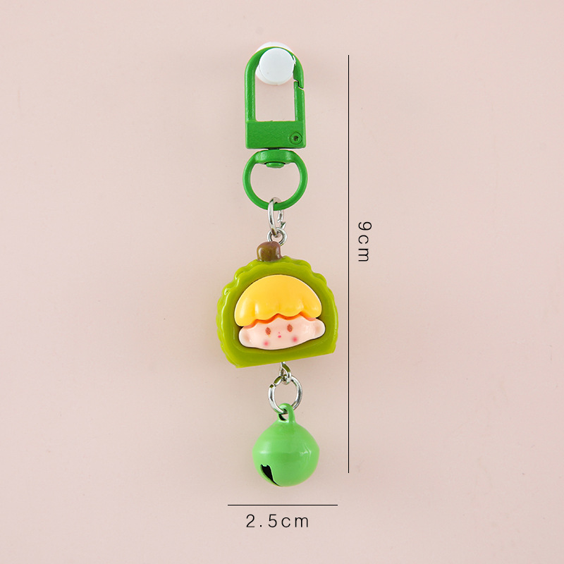 과일 아조 소녀 키링/딸랑이 [두리안]