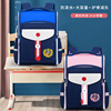 2021 new pattern British style pupil children schoolbag Spinal Lightening light waterproof schoolbag Large-capacity spot