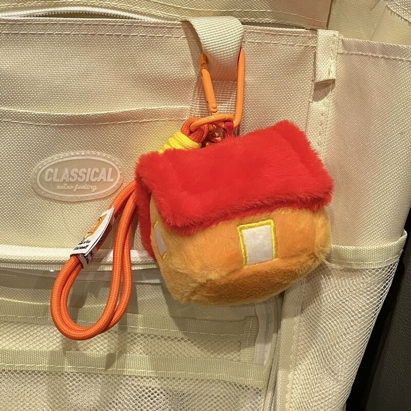 Grow Ten Crops Diligently, Trust the Power of the Land, Creative Land Temple Plush Doll, Doll Bag Pendant