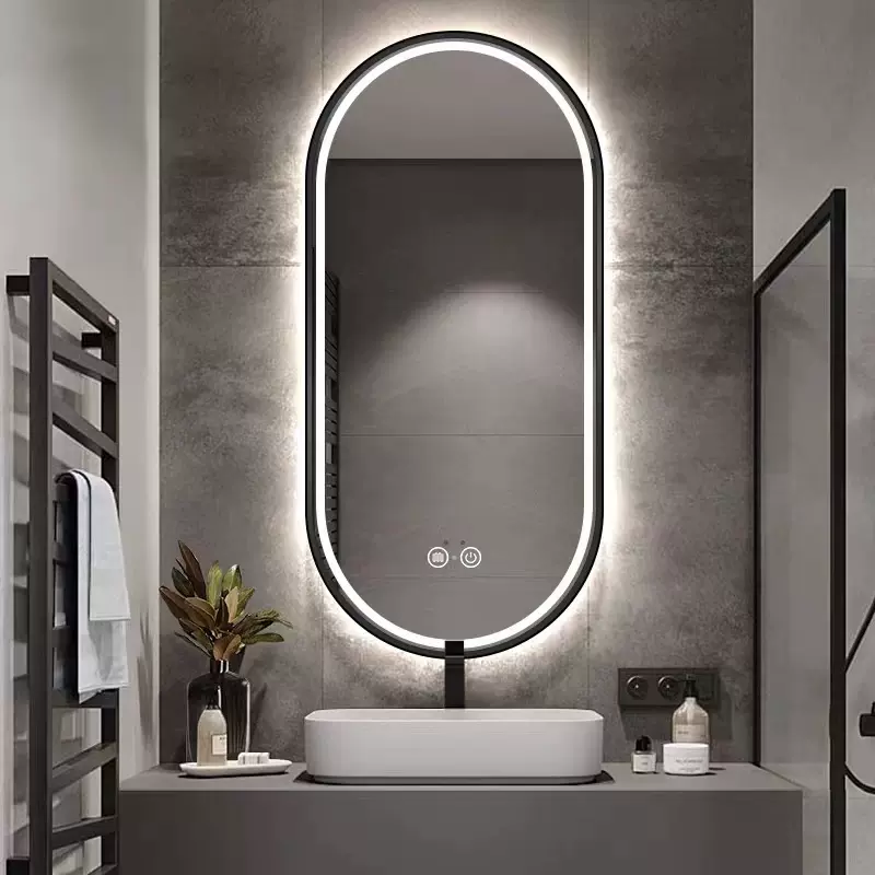 南宁智能镜LED触控调光智能镜卫生间柜体一体化设计浴室柜浴室镜