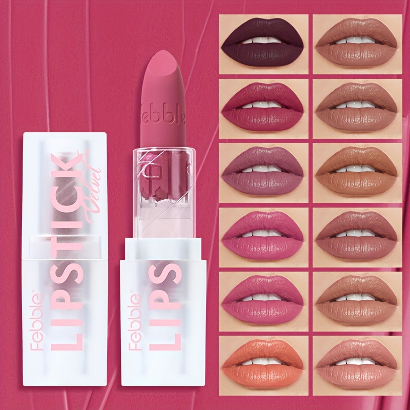 USHAS Europa y los Estados Unidos transfronterizos spot lápiz labial esmalte labial hidratante duradero sin tazas no pierde color lápiz labial LP2299B