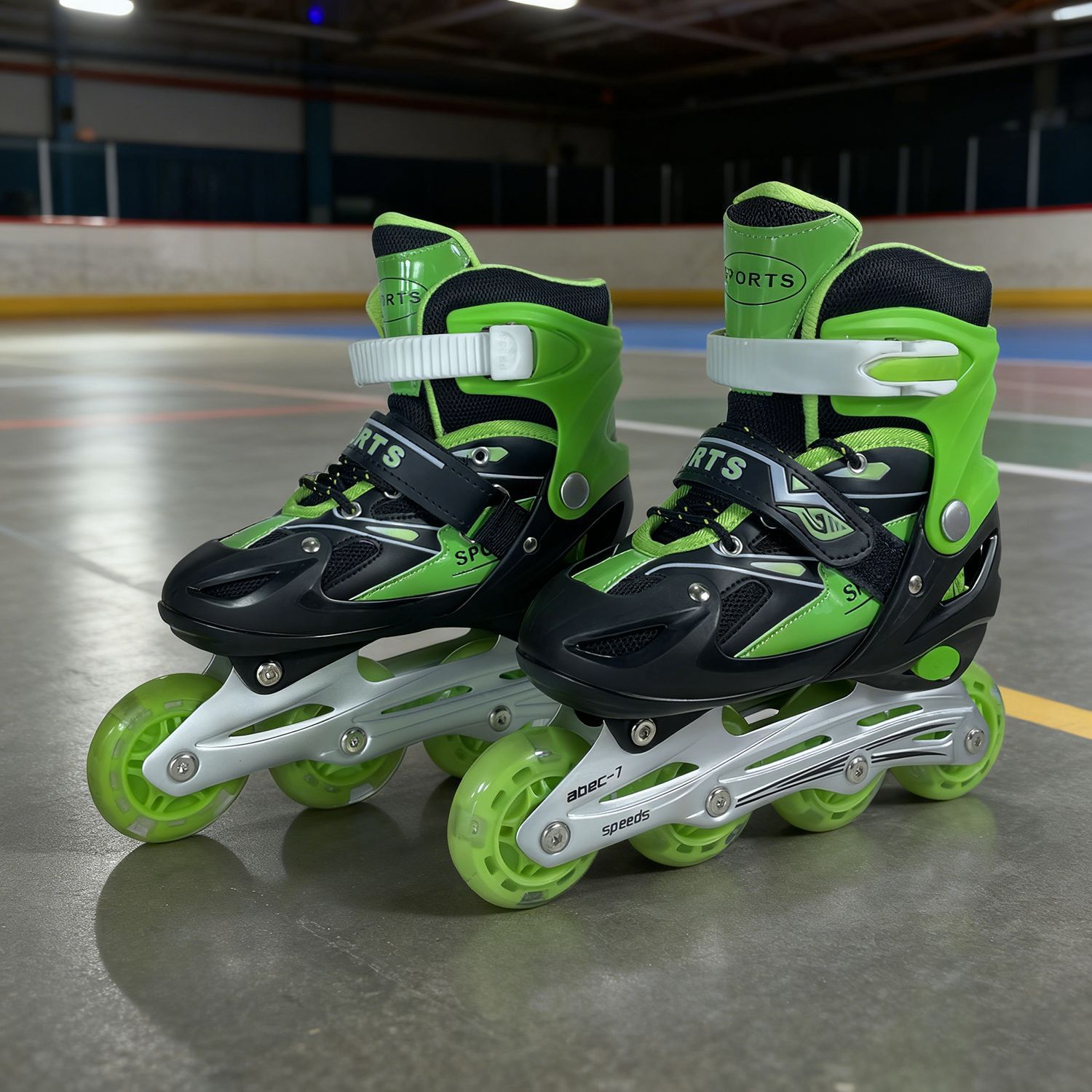 Children's Roller Skates Full Set Inline Skates Kids' Roller Skates Ice Skates Boys Girls Flashing Wheels