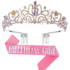 Queen Girl Crown BIRTHDAY GIRL Party Decoration Crown Tip Board Auto Show Show Shop