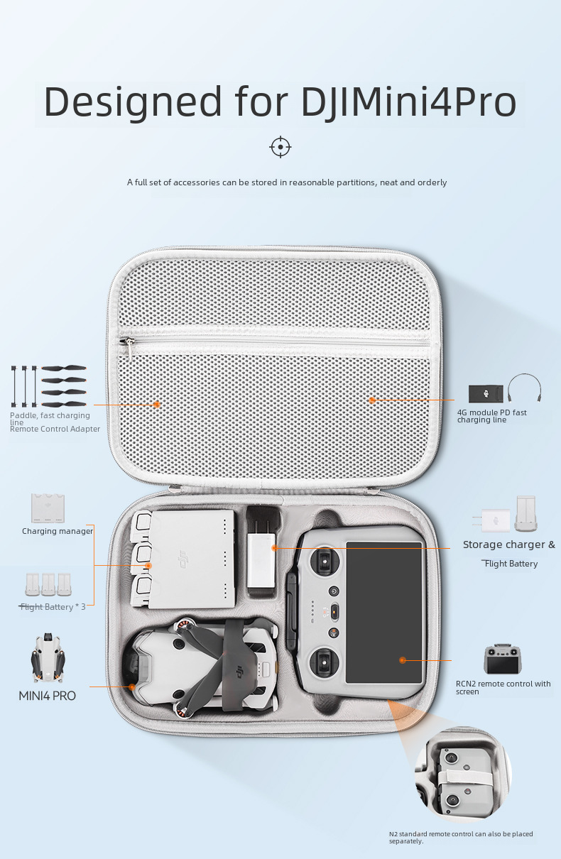 DJI Mini 4 Pro Drone Storage Bag Image 3