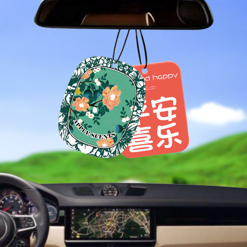 Car air freshener, car accessory, light fragrance, car essential oil, hanging ornament, car air freshener, car decoration item