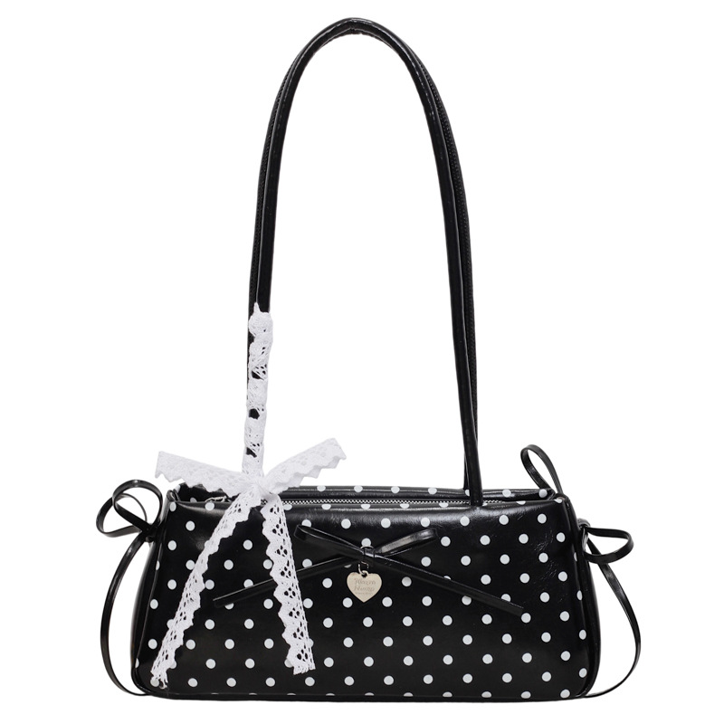 Bolsa de brazo de punto de onda popular de verano para mujeres 2026 nueva moda bolso de palo de viaje bolso de hombro diario