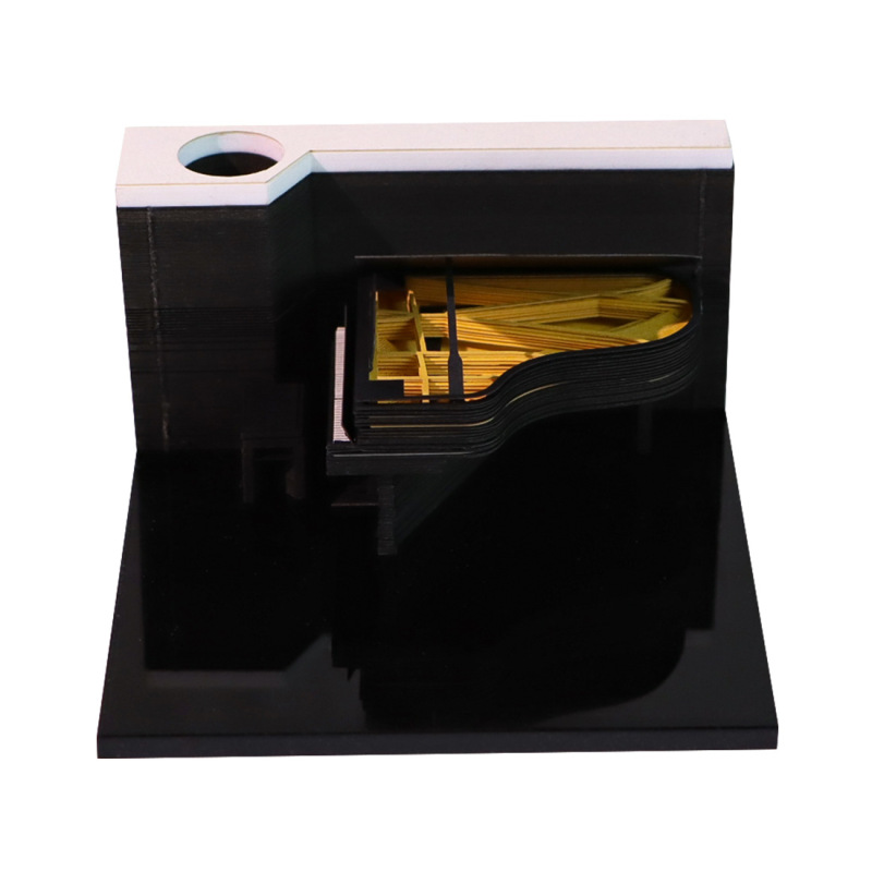 プレゼント創意便箋紙3d立体便箋本は建築模型紙彫刻カレンダーの周暦文を飾っています。|undefined