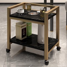 麻将桌棋牌室茶几茶水架可移动烟灰缸简易茶几小边几置物架