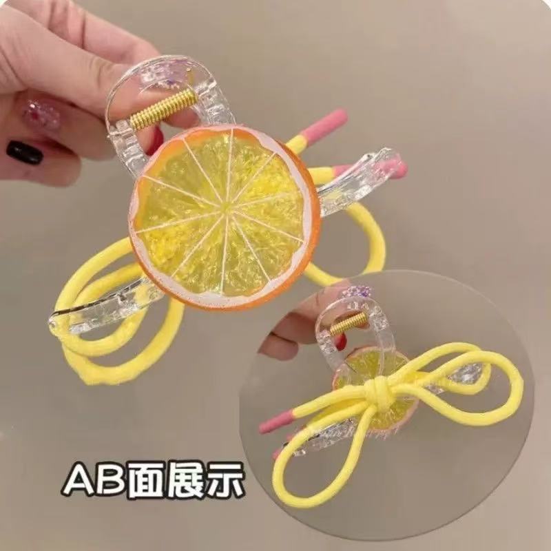 레몬 활 노란색