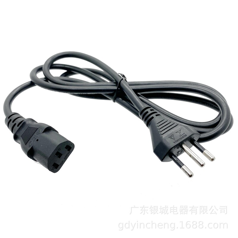 Factory Direct Supply of Brazilian Standard Plug Cords, Three-Core and Two-Core, with Brazilian Standard Certification Factory Direct Supply of Brazilian Standard Plug Cords, Three-Core and Two-Core, with Brazilian Standard Certification