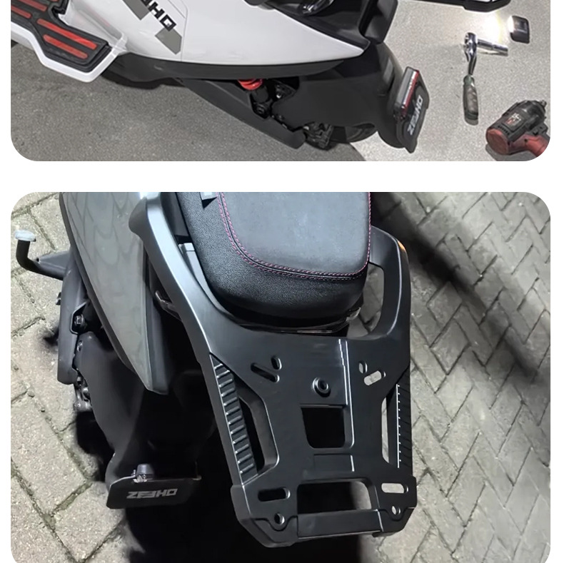Suitable for Jihé Ae5I Thickened Aluminum Alloy Rack, Electric Vehicle Reinforced Rear Trunk Rack, Direct Installation Universal Rack